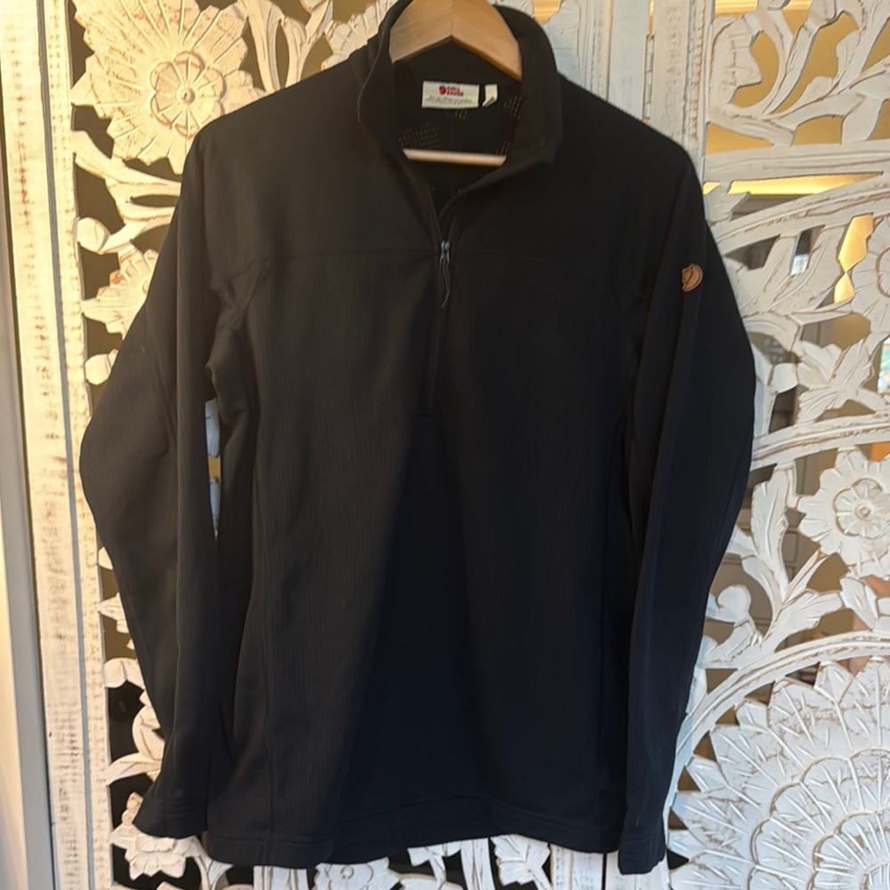 Fjällräven Blue Half-Zip Pullover